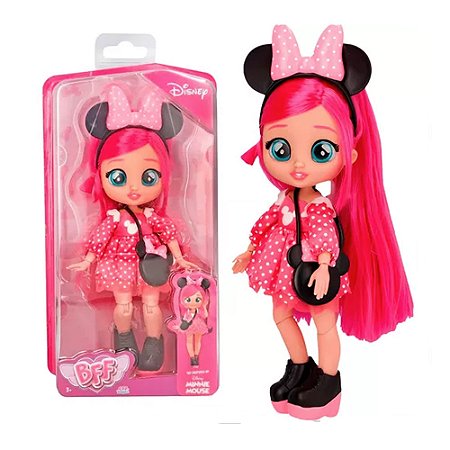 Boneca Bff Cry Babies Série Disney Multikids