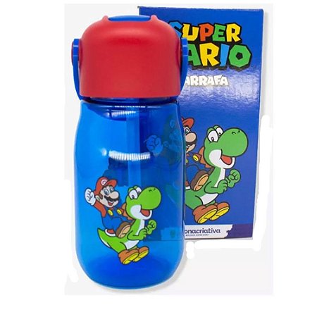 Garrafa Infantil Flip Super Mario Zona Criativa