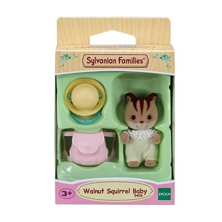 Sylvanian Families Bebê Esquilo Noz Epoch 5406