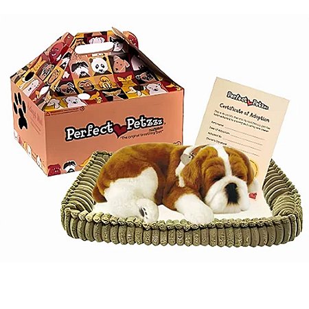Cachorro De Pelúcia Bulldog Perfect Petzzz