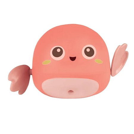 Brinquedo De Banho Baleia Buba Rosa