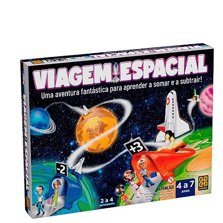 Jogo De Tabuleiro Viagem Espacial Grow