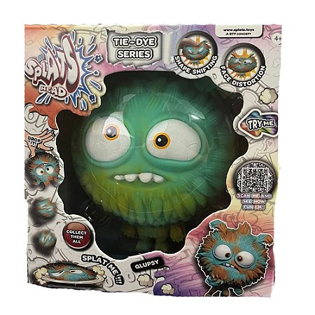 Boneco Head Splats Tie Dye Glupsy Sunny 11cm