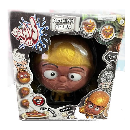 Boneco Head Splats Metallic Rockty Sunny 11cm