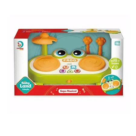 Sapo Musical Babayland Cardoso Toys