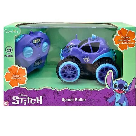 Veículo Com Controle Remoto  Stitch Space Roller Candide