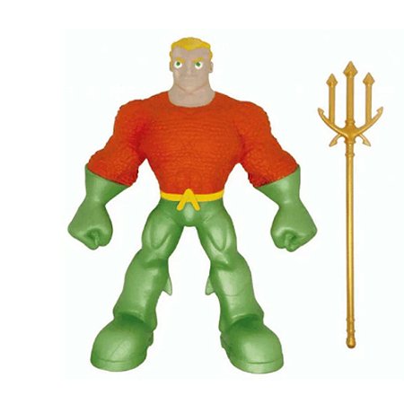 Boneco AquaMan MonsterFlex Estica Multikids