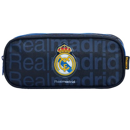 Estojo Duplo RealMadrid Azul 14386 Xeryus