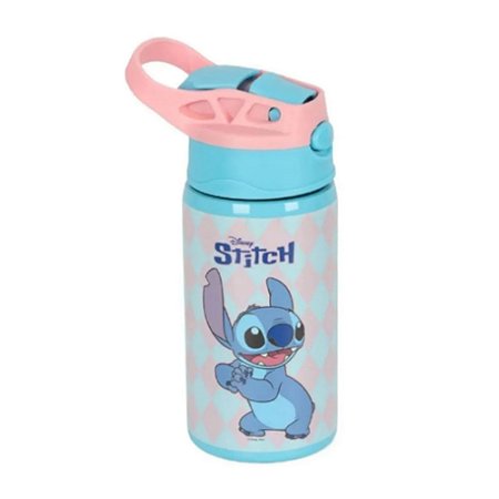Garrafa Aço Inox Infantil Stitch Luxcel