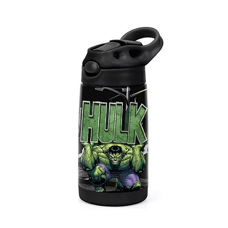 Garrafa Aço Inox Infantil Incrível Hulk Luxcel