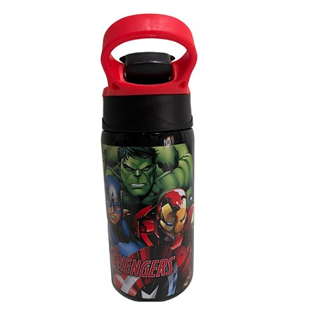Garrafa Aço Inox Infantil Avengers Luxcel