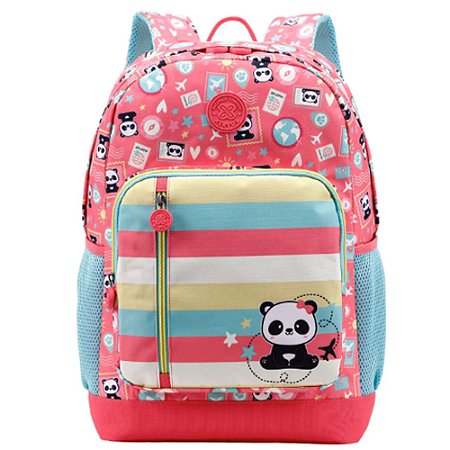Mochila De Costas 16 College Panda Xeryus 12261 Rosa