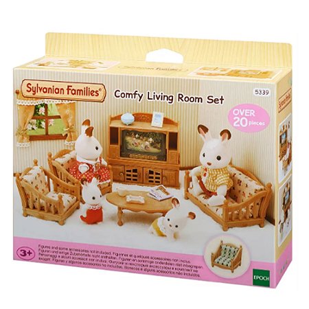 Sylvanian Families Conjunto Sala de Estar Confortável Epoch 5339