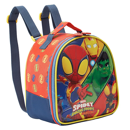 Lancheira Térmica Escolar Spidey X1 Xeryus 13384