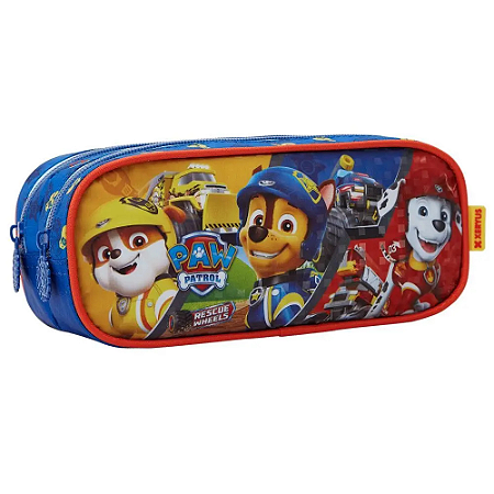Estojo Escolar Duplo Patrulha Canina R2 13475