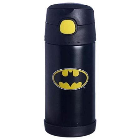 Garrafa Térmica Infantil 350ML Batman Zona Criativa