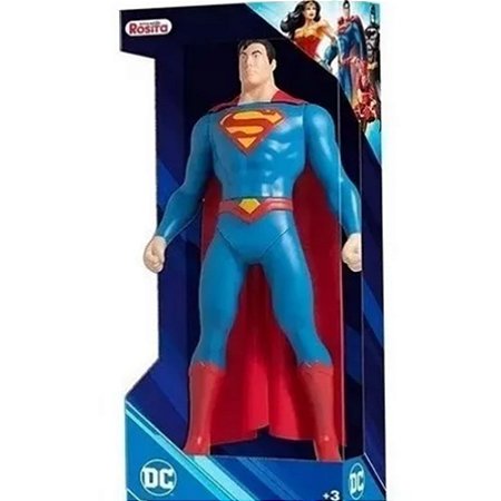 Boneco Super Homem Articulado Grande 45cm Superman