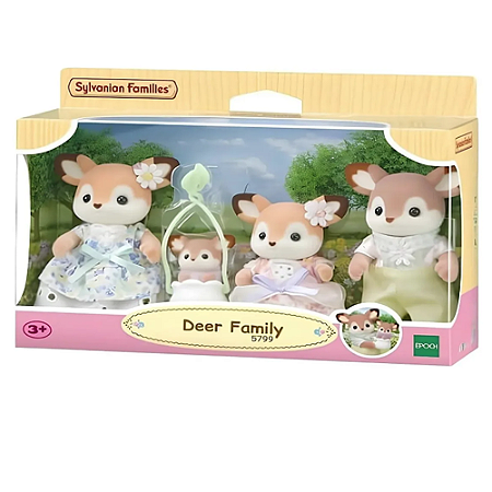 Sylvanian Families Família Dos Cervos Epoch 5799