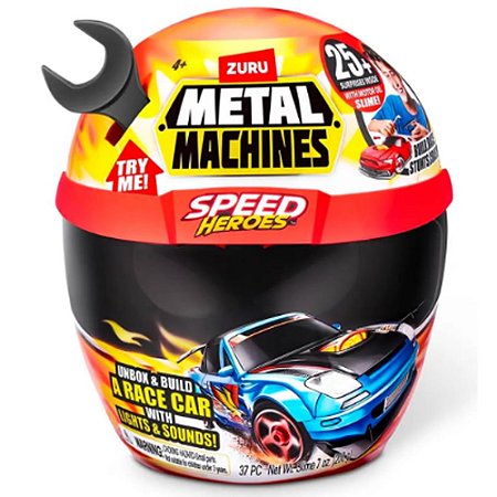 Capacete Surpresa Metal Machines Candide