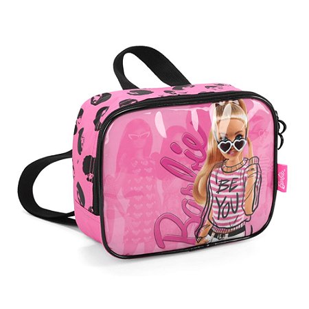 Lancheira Térmica Barbie Be You Rosa Luxcel