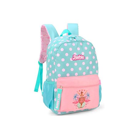 Mochila De Costas Barbieland Bolinhas Up4You