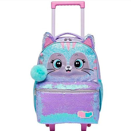 Mochila Carrinho Pack Me Cat Pacific Paete Azul