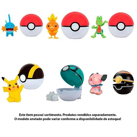 Pokebola Com Figura Sortida