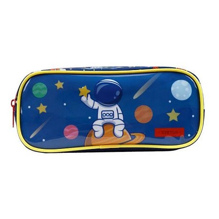Estojo Simples Escolar Astronauta Xeryus 12295