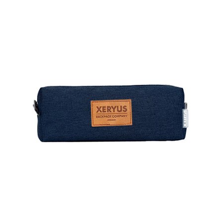 Estojo Azul Liso Simples Xeryus 12147