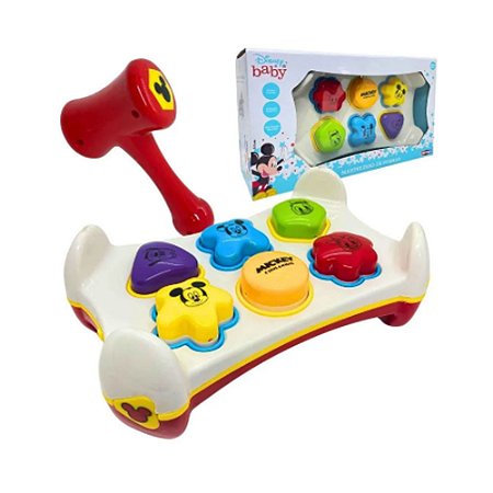 Martelinho De Formas Disney Yestoys
