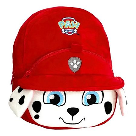 Mochila De Pelúcia Patrulha Canina Candide Marshall