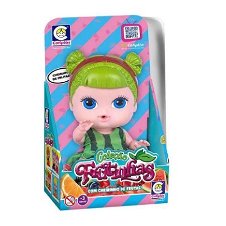 Boneca Frutinhas Melancia Cotiplás Coleção Com Cheirinho