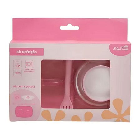 Kit Refeição Com 5 Peças Lilica Pacific