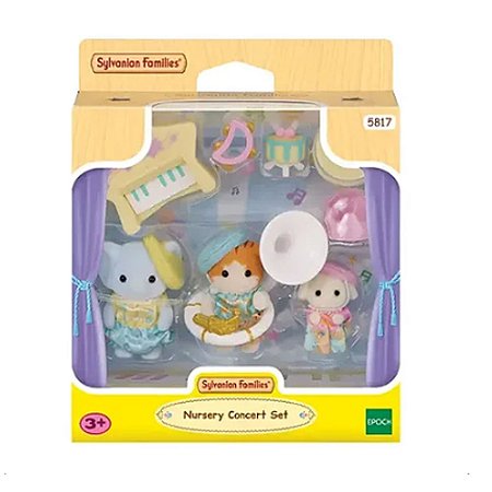 Sylvanian Families Conjunto Concerto Do Jardim Da Infância