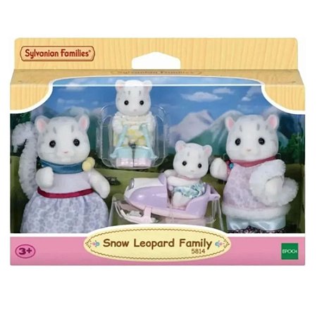 Sylvanian Families Família Dos Leopardos Da Neve Epoch