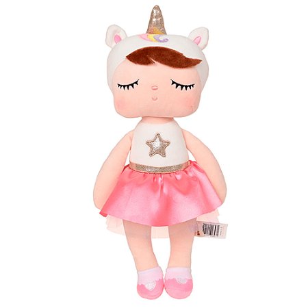 Boneca Metoo Angela Zoo Unicornio 33cm Bupbaby
