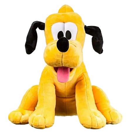 Pelúcia Pluto Disney Com Som E Luz 20cm Multikids