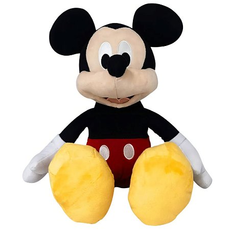 Pelúcia Mickey Com Luz E Som 30cm Multikids