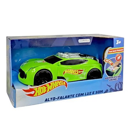Carro Hot Wheels Que Dispara Luzes Coloridas E Som Multikids