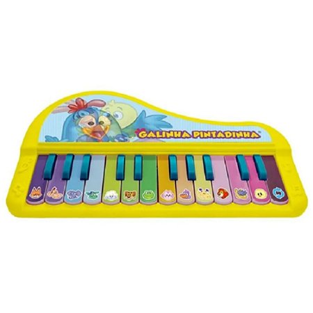 Teclado Holográfico Galinha Pintadinha Yestoys