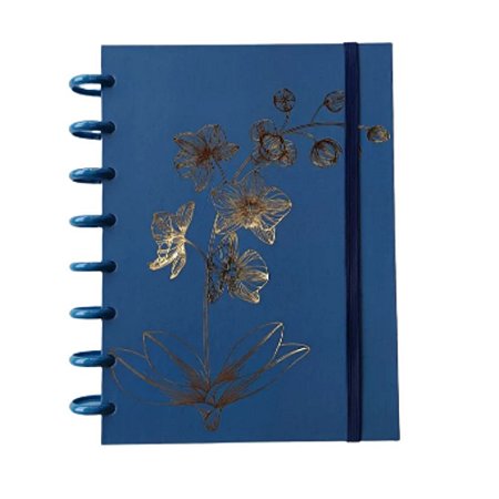 Caderno Inteligente De Disco A5 Orquídeas Buendia