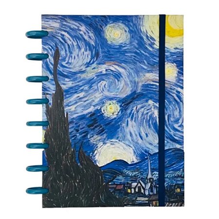 Caderno Inteligente De Disco A5 Noite Estrelada Buendia