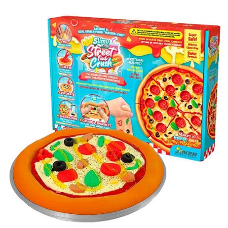 Kit De Slime Pizza Street Food Crush Candide