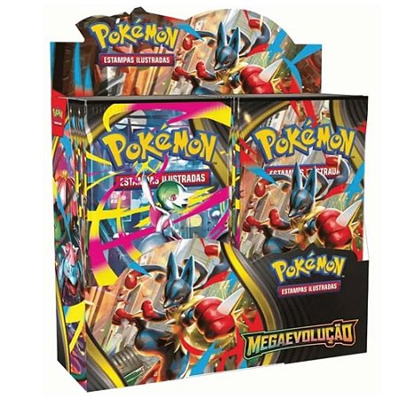 Carta Pokémon Megaevolução Com 6 Cartas Copag