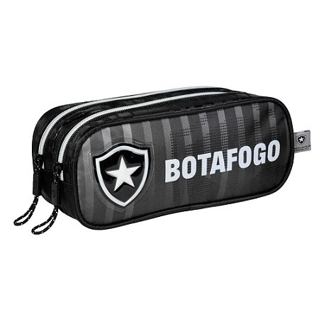 Estojo Escolar Duplo Botafogo R Xeryus 16486 Preto