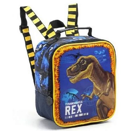 Lancheira Térmica Infantil Masculina Seanite Dinossauro