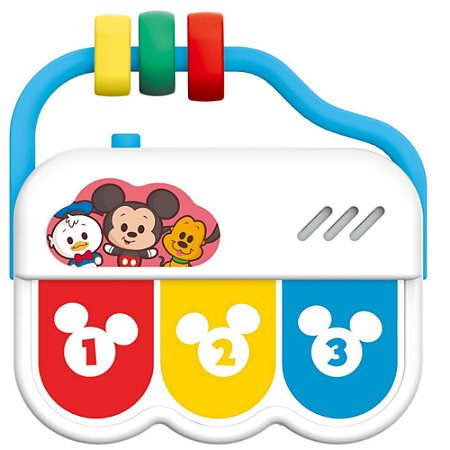 Teclado Musical Com Mordedor Disney Baby Yestoys