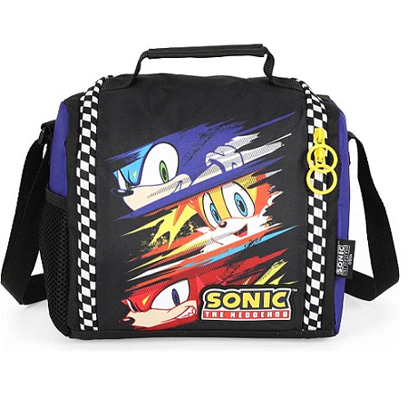 Lancheira Escolar Térmica Azul Sonic Luxcel