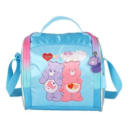 Lancheira Térmica Escolar Ursinhos Carinhosos Azul Luxcel