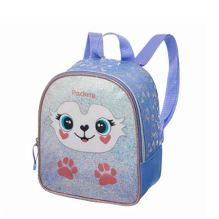 Lancheira Térmica De Costas Pack Me Husky Roxa Pacific